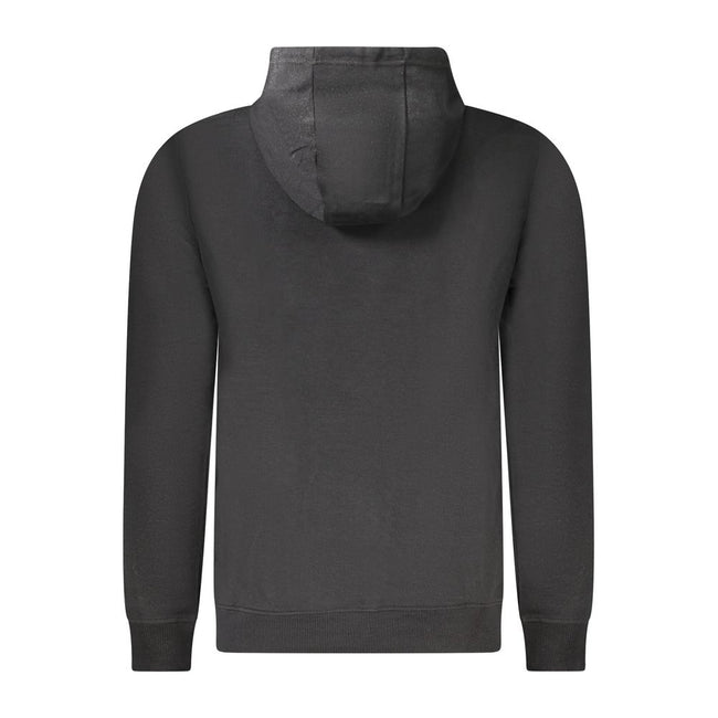 U.S. Grand Polo Schwarzer Baumwoll-Sweatshirt