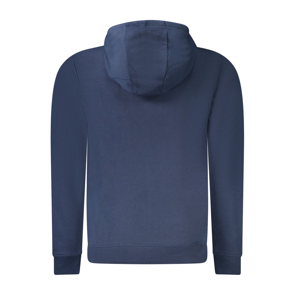 U.S. Grand Polo Blauer Baumwoll-Kapuzenpullover für Herren