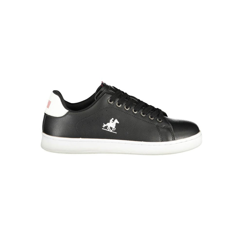 U.S. Grand Polo Schwarzer Sneaker aus Polyurethan für Herren