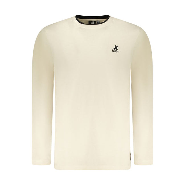 U.S. Grand Polo Beige Baumwoll-T-Shirt für Herren