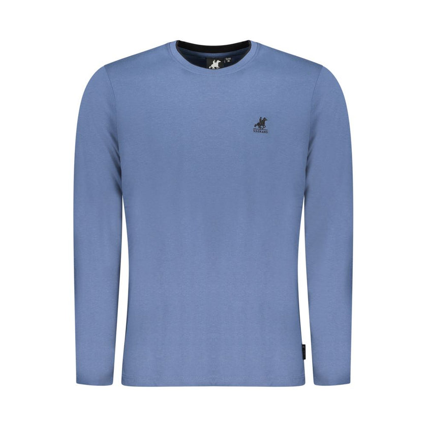 U.S. Grand Polo Blu Baumwoll-T-Shirt für Herren