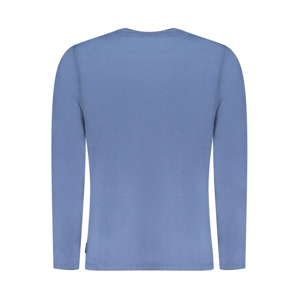 U.S. Grand Polo Blu Baumwoll-T-Shirt für Herren