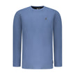 U.S. Grand Polo Blaues Baumwoll-T-Shirt für Herren