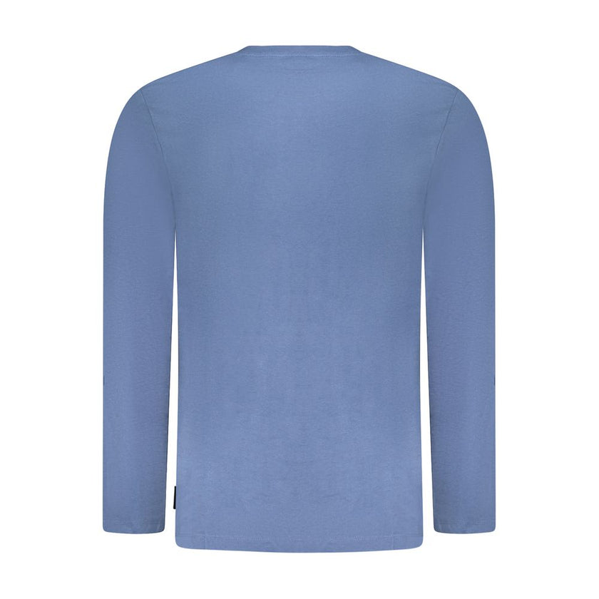 U.S. Grand Polo Blaues Baumwoll-T-Shirt für Herren