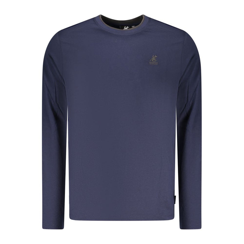 U.S. Grand Polo Schwarzes Baumwoll-T-Shirt für Herren