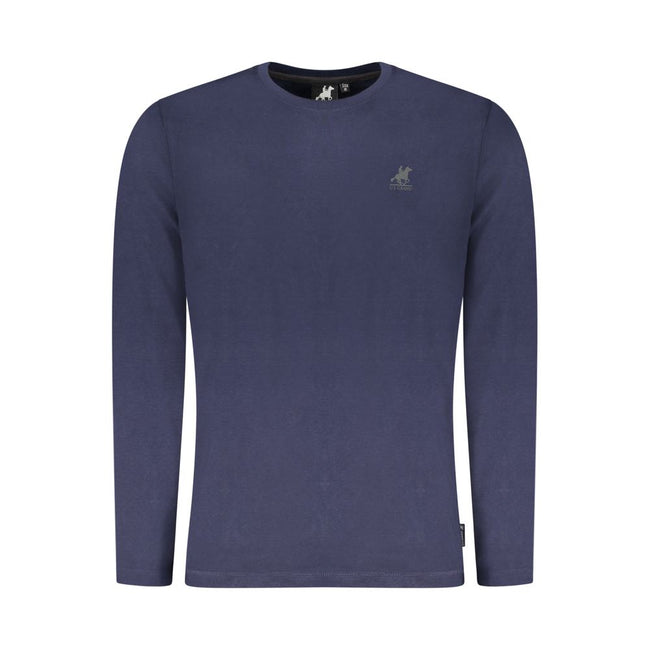 U.S. Grand Polo Blu Baumwoll-T-Shirt für Herren