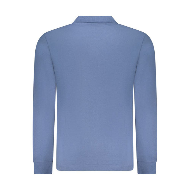 U.S. Grand Polo Blaues Baumwoll-Poloshirt für Herren