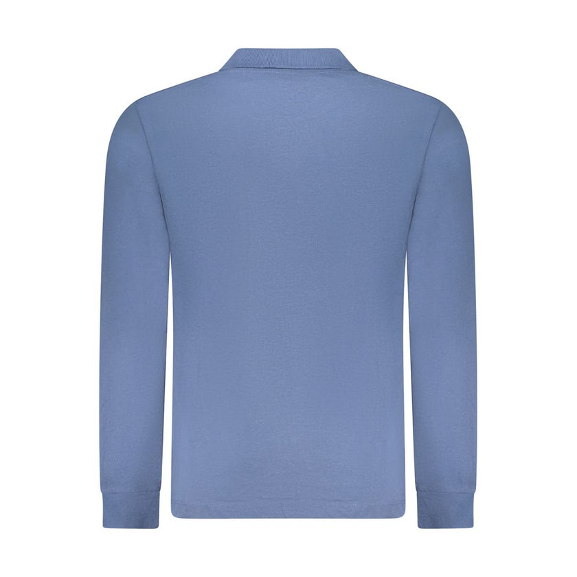 U.S. Grand Polo Blaues Baumwoll-Poloshirt für Herren