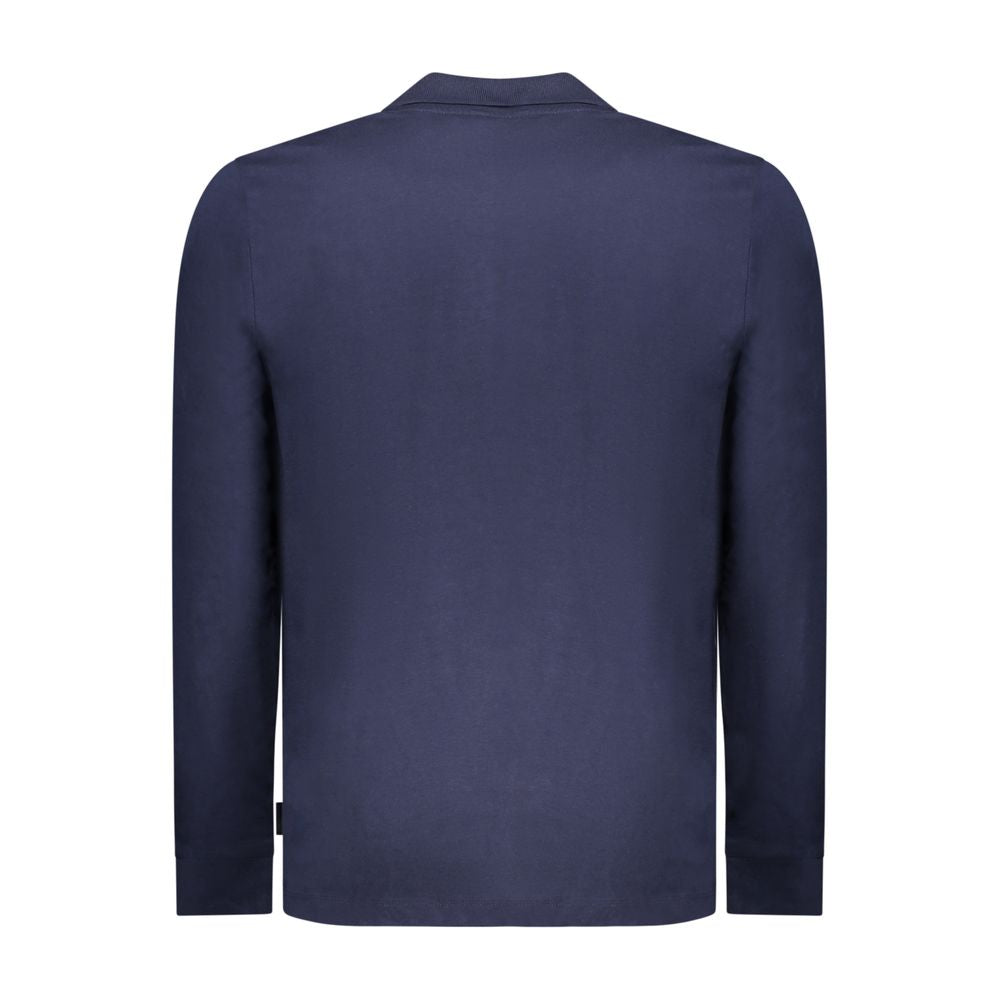 U.S. Grand Polo Blu Cotton Herren Poloshirt