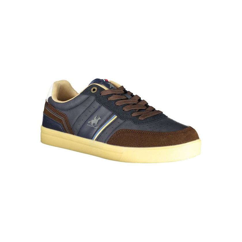 U.S. Grand Polo Blauer Herren-Sneaker aus Polyurethan
