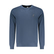 U.S. Grand Polo Blauer Herren-Sweatshirt aus Polyester
