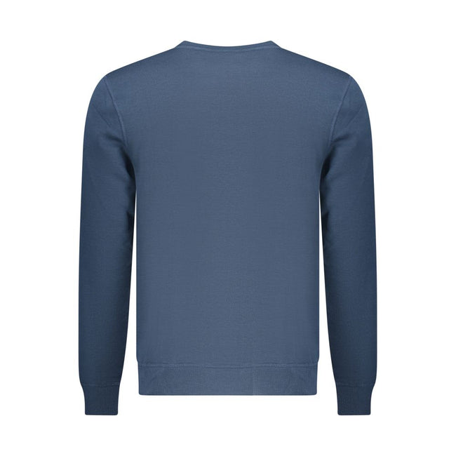 U.S. Grand Polo Blauer Herren-Sweatshirt aus Polyester