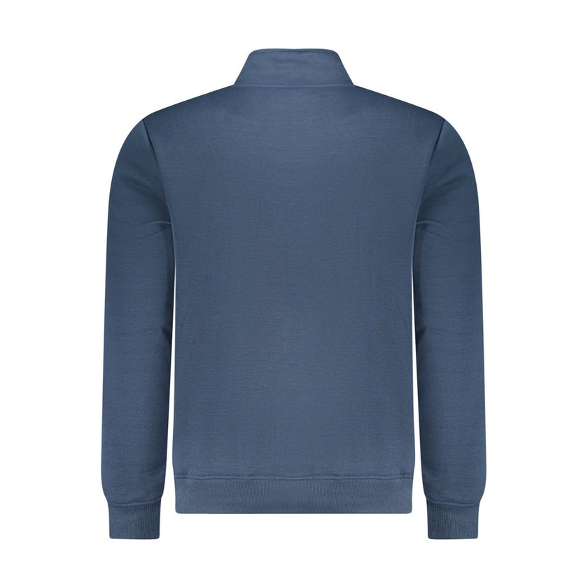 U.S. Grand Polo Blaues Herren-Sweatshirt aus Polyester