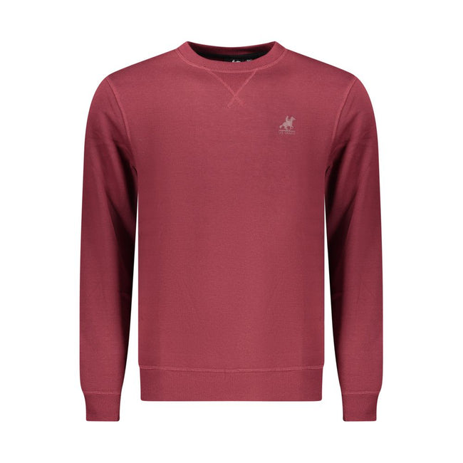 U.S. Grand Polo Rotes Polyester-Sweatshirt für Herren