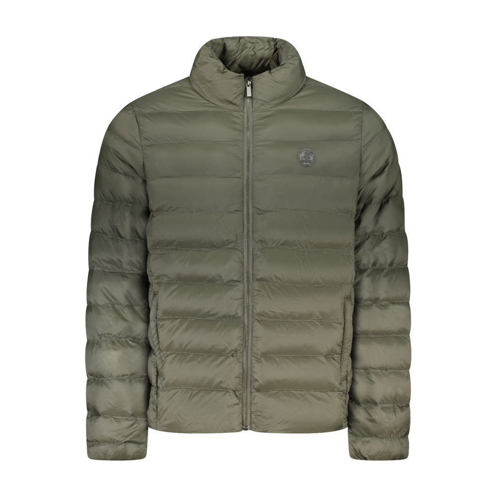 U.S. Grand Polo Herrenjacke aus Verde-Polyester