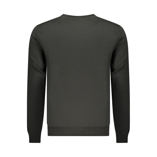 U.S. Grand Polo Schwarzer Baumwoll-Sweatshirt