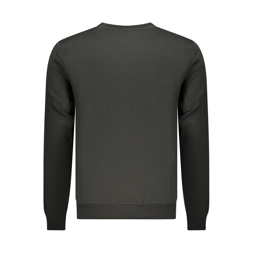 U.S. Grand Polo Schwarzer Baumwoll-Sweatshirt