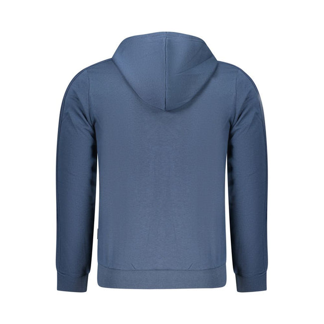 U.S. Grand Polo Blauer Baumwoll-Kapuzenpullover für Herren