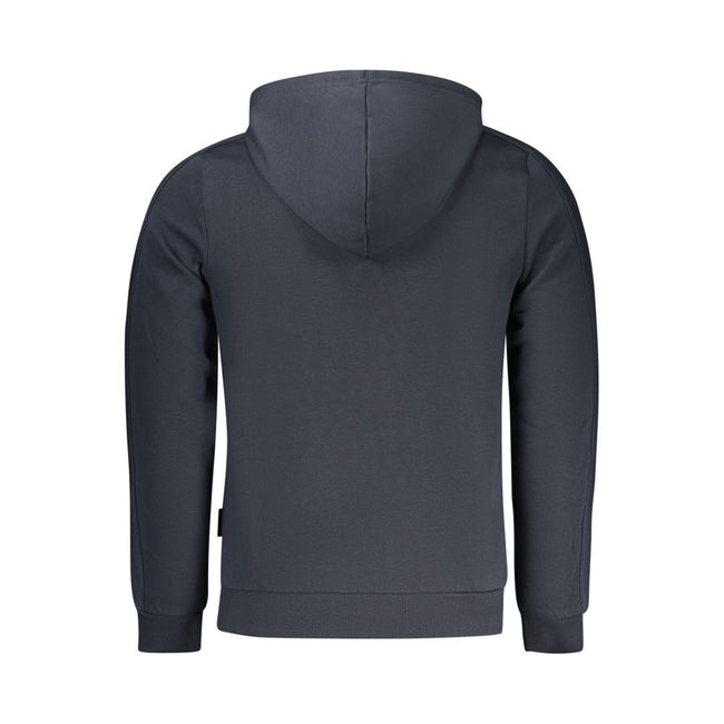 U.S. Grand Polo Blauer Baumwoll-Kapuzenpullover für Herren
