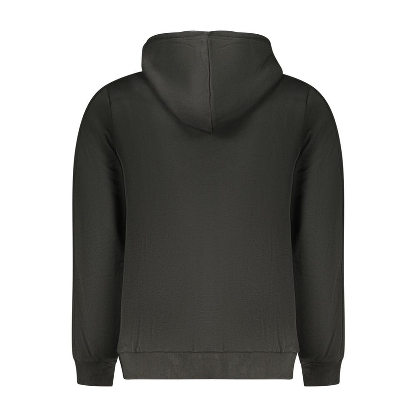 U.S. Grand Polo Schwarzer Baumwoll-Sweatshirt