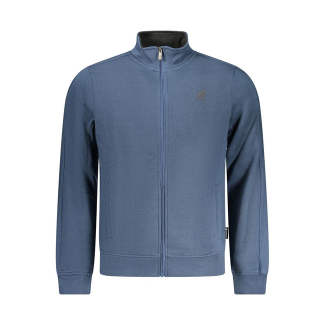 U.S. Grand Polo Blaues Baumwoll-Sweatshirt für Herren
