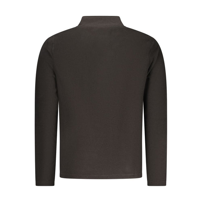 U.S. Grand Polo Schwarzes Herren-Sweatshirt aus Polyester