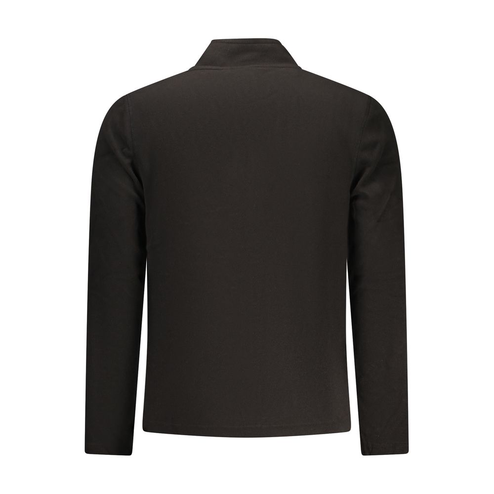 U.S. Grand Polo Schwarzes Herren-Sweatshirt aus Polyester