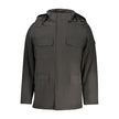 U.S. Grand Polo Schwarze Polyester Herrenjacke