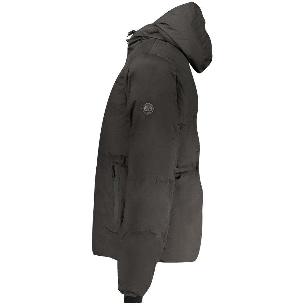 U.S. Grand Polo Schwarze Herrenjacke aus Polyester