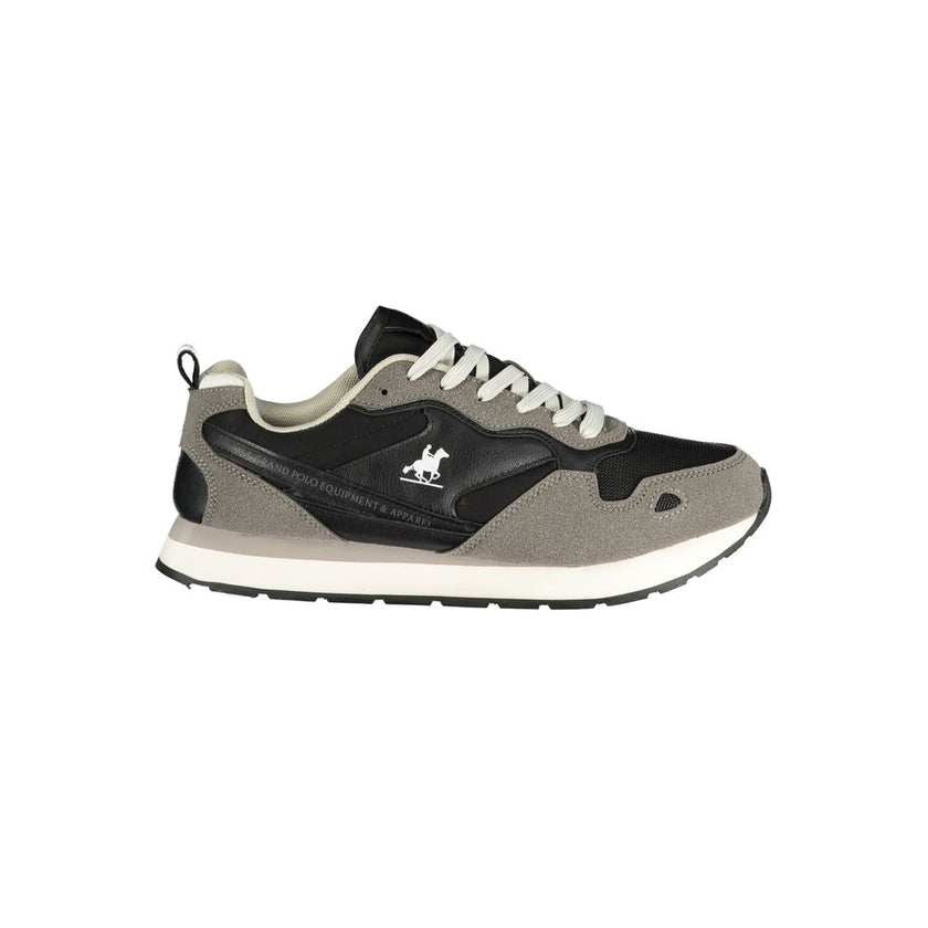 U.S. Grand Polo Schwarzer Sneaker aus Polyurethan für Herren