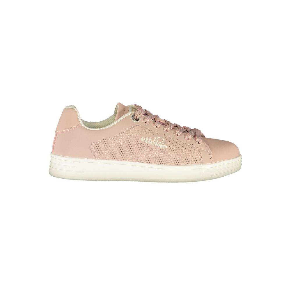 Ellesse Pink Polyester Athletic Sneakers