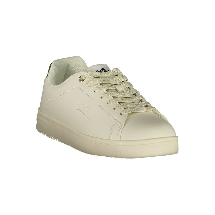 Ellesse White Polyurethane Women's Sneaker