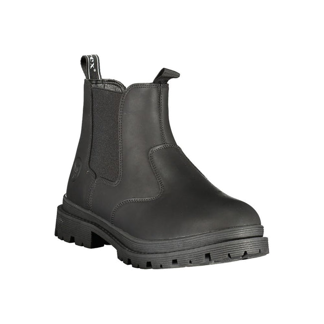 Avirex Schwarze Ankle Boots aus Polyester