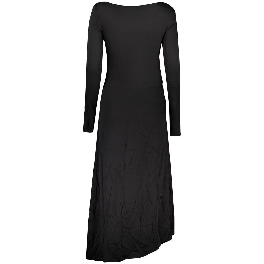 Desigual Schwarzes Damenkleid aus Viskose