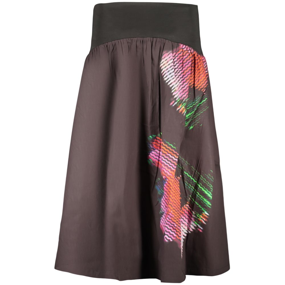 Desigual Women's Black Cotton Skirt