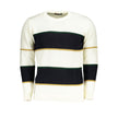 U.S. Grand Polo Weißer Herrenpullover aus Acryl