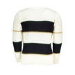 U.S. Grand Polo Weißer Herrenpullover aus Acryl