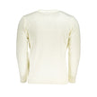U.S. Grand Polo Weißer Herrenpullover aus Acryl