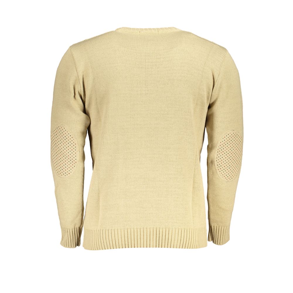 U.S. Grand Polo Beiger Pullover aus Acryl für Herren