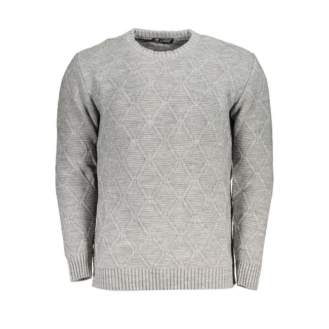 U.S. Grand Polo Graues Sweatshirt aus Stoff
