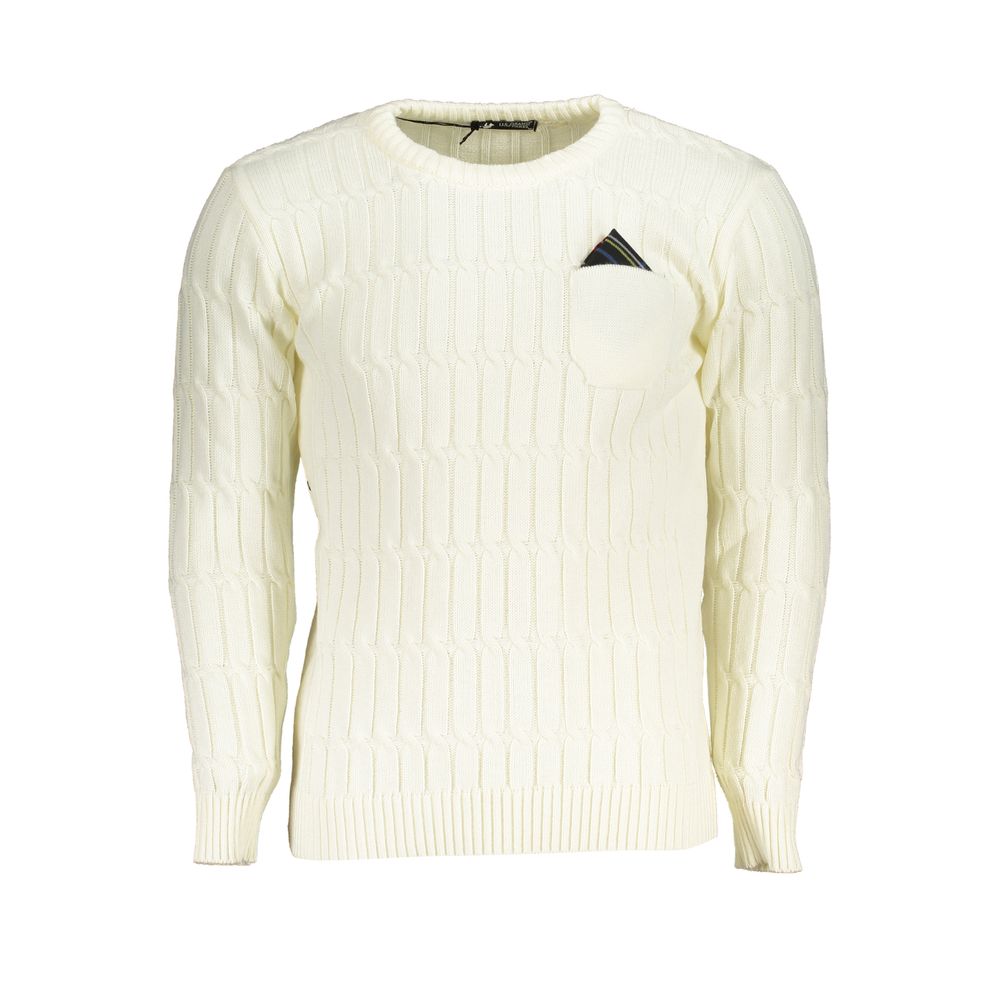 U.S. Grand Polo Weißer Sweatshirt aus Stoff