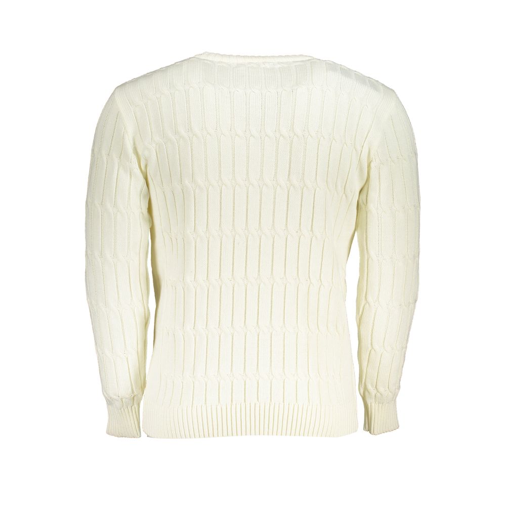 U.S. Grand Polo Weißer Sweatshirt aus Stoff