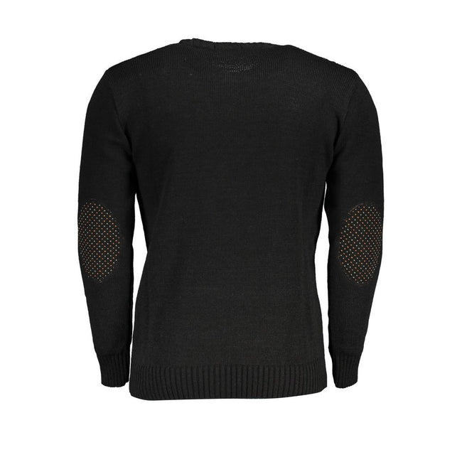 U.S. Grand Polo Schwarzer Sweatshirt aus Stoff