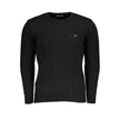 U.S. Grand Polo Schwarzer Marabou-Pullover