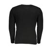 U.S. Grand Polo Schwarzer Marabou-Pullover