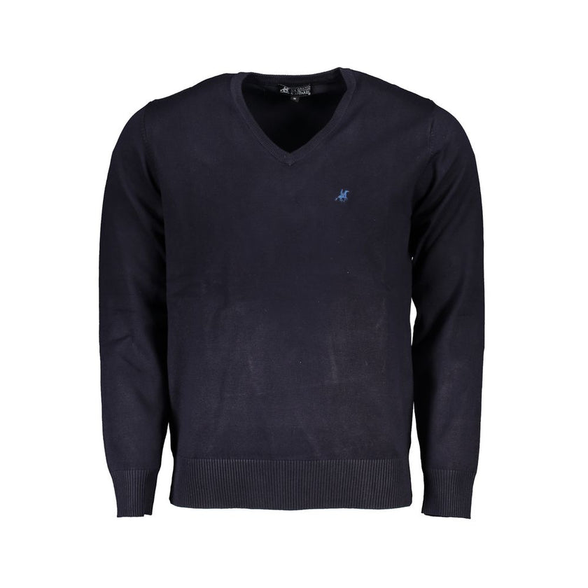 U.S. Grand Polo Blaues Sweatshirt aus Nylon