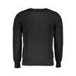 U.S. Grand Polo Schwarzer Sweatshirt aus Nylon