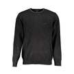 U.S. Grand Polo Schwarzer Nylon-Sweatshirt
