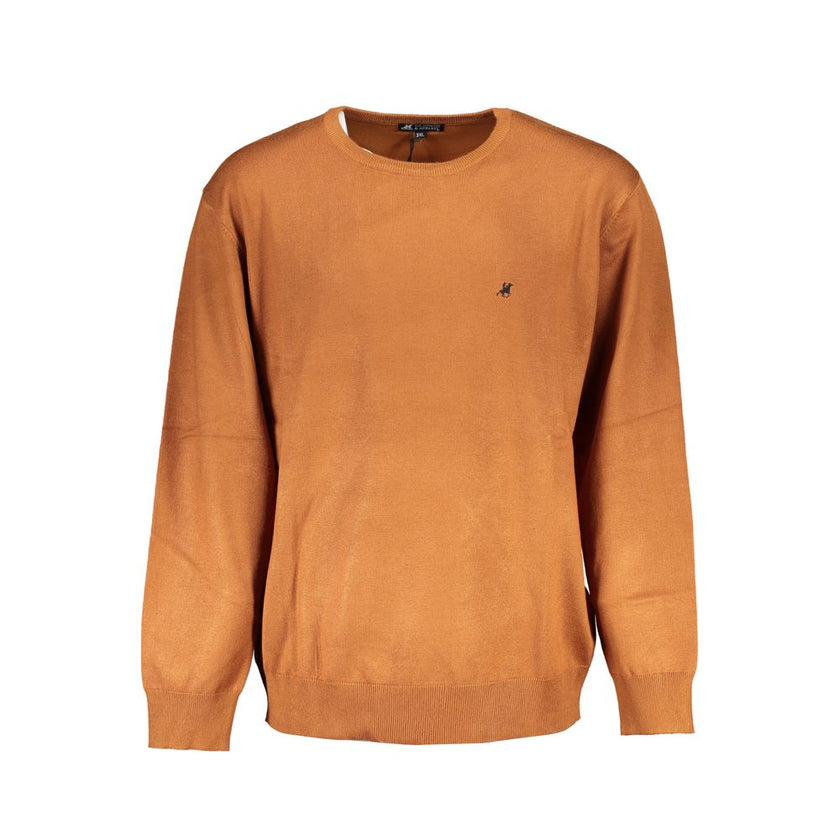 U.S. Grand Polo Braunes Sweatshirt aus Nylon