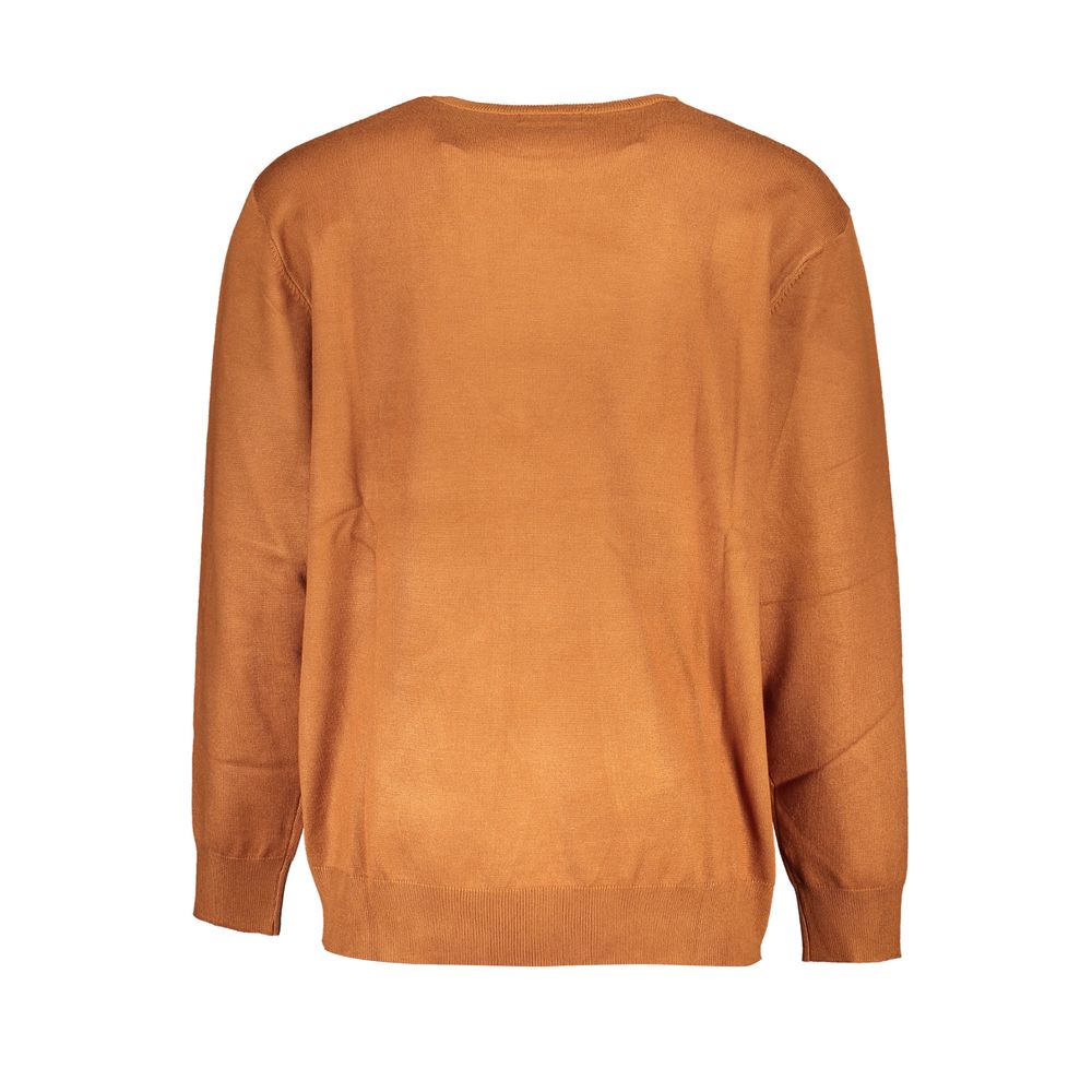 U.S. Grand Polo Braunes Sweatshirt aus Nylon